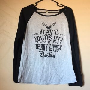 🎄 Baseball style Christmas tee🎄